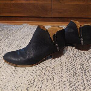 Lucky Brand Ankle Boots Zipper sides